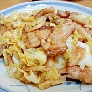 お代わり必須！！豚肉とキャベツのさっぱり炒め